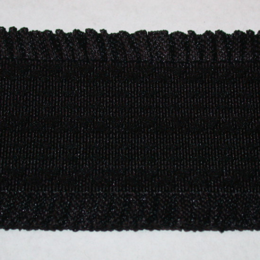 Elastisches Gurtband 60 mm - gerüscht