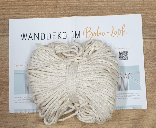 Makramee – Easy Starterset Wanddeko