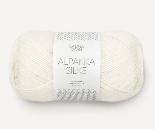 Alpakka Silk 1002 - Sandnes