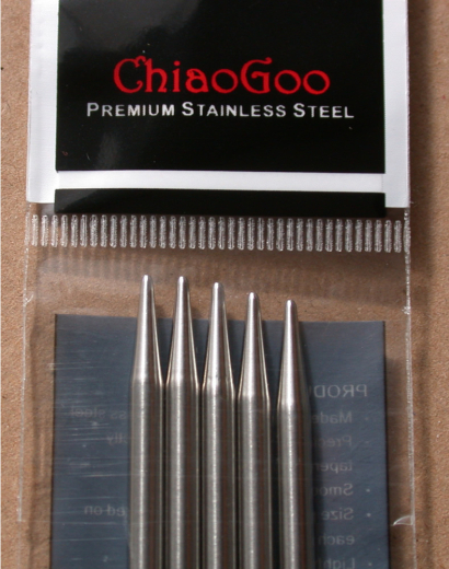 ChiaoGoo Nadelspiel Stahl 15 cm - 8,0