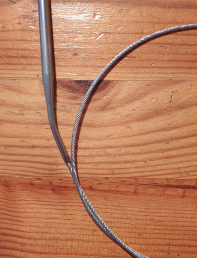 Kleiber Rundstricknadel Stahl 4,0 - 80 cm