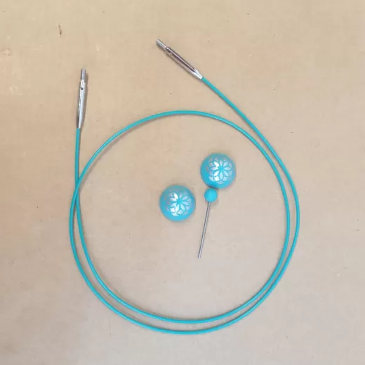 Knit Pro Cable Mindful 40 cm (16) mint