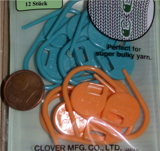 Clover Locking Stitch Markers - large