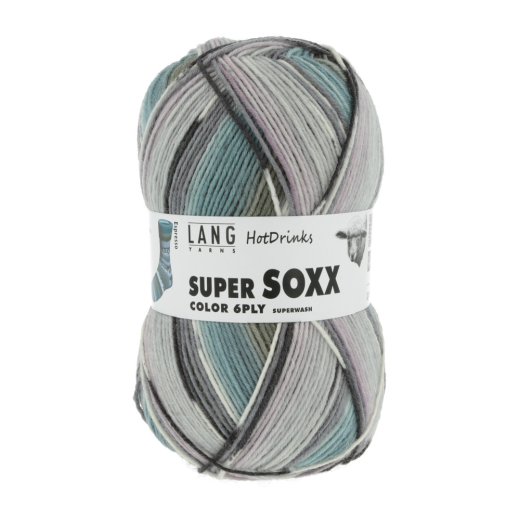 Lang Yarns Super Soxx Color 6-fach - Espresso