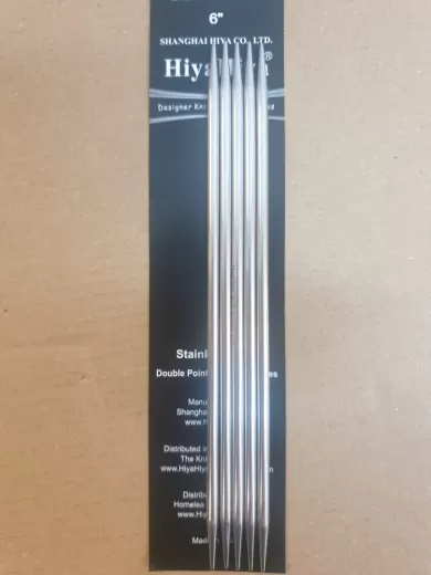HiyaHiya Nadelspiel Steel 15 cm - 2,50