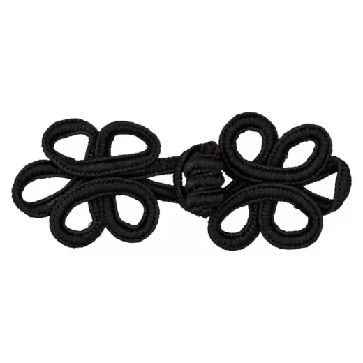 Posamentenverschluss schwarz 80 mm