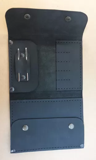 WheatKnit Kleines Etui für Spitzen - schwarz