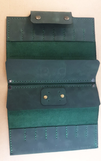 WheatKnit Etui für Spitzen - grün