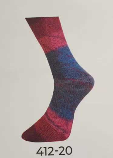 Lungau sock wool silk - 412