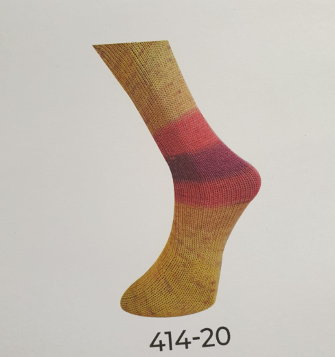 Lungau sock wool silk - 414