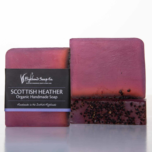 Highland Soap Organic Soap Glycerin Scottish Heather