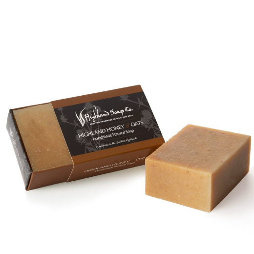 Highland Soap Organic Soap Handmade MINI Highland Honey & Oats