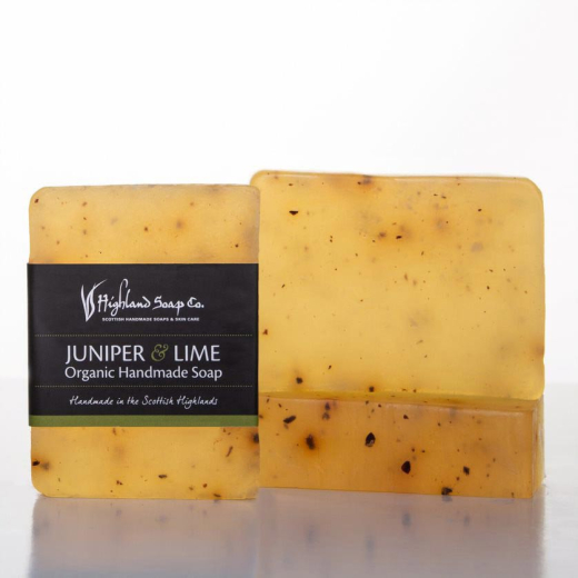 Highland Soap Bio-Seife Glycerin Wacholder & Limette