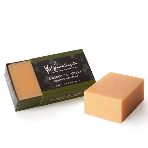 Highland Soap Bio-Seife Handmade MINI Zitronengras & Ingwer