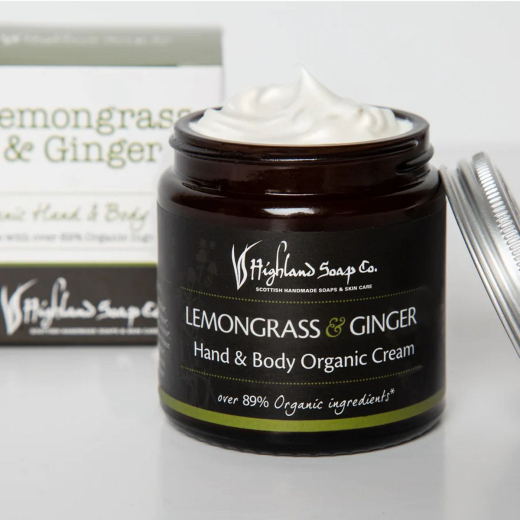 Highland Soap Bio Creme Limonengras & Ingwer