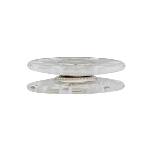 Druckknopf transparent - Kstf 20 mm