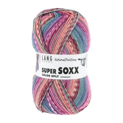 Lang Yarns Supersoxx 8-fach Nationalpark - Yellowstone 482
