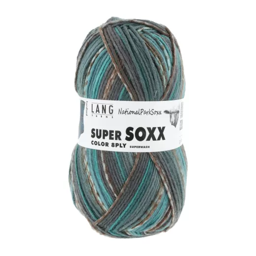 Lang Yarns Supersoxx 8-fach Nationalpark - Fjordland 484
