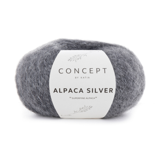 Alpaca Silver 256 - Katia Concept - 50 gr