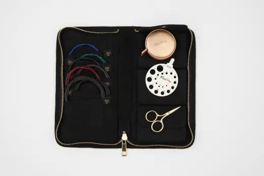 Knit Pro Nadeltasche Coal für Seile