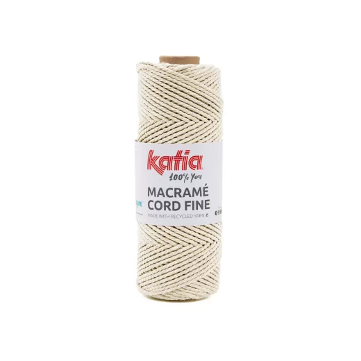 Macramé Cord Fine - 206 Naturweiss