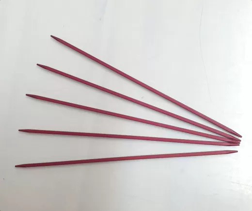 Kollage Square Needles Nadelspiele 13 cm - 2,0 ROT
