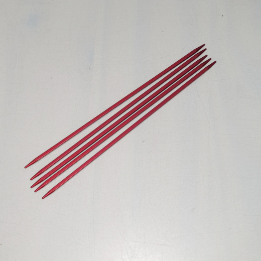 Kollage Square Needles DPN 13 cm - 2.5 (US 1.5) RED