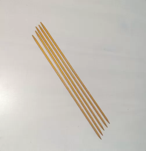 Kollage Square Needles DPN 13 cm - 2.25 (US 1) GOLD