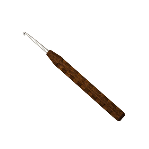 addi Crochet Hook Walnut Novel - 3.0 mm