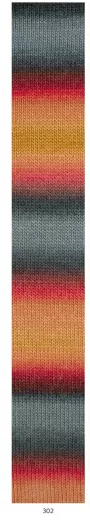 Silky Lace Rainbow 302 - Katia Concept