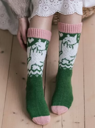 Novita x Moomin Mothers Love Sockenbox