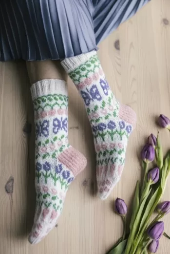 Novita Frühlingssocken Set