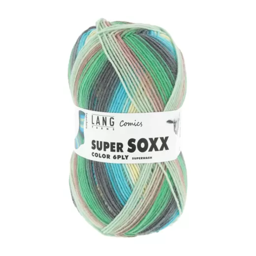 Lang Yarns Super Soxx Color 6-fach - Superhero