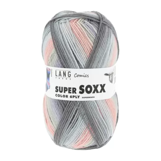 Lang Yarns Super Soxx Color 6-fach - Cartoon