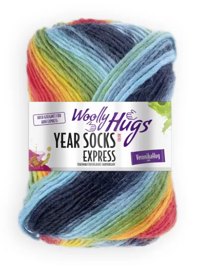 Woolly Hugs Year Socks Express