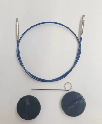 Lykke Swirl Seil - 60 cm blau