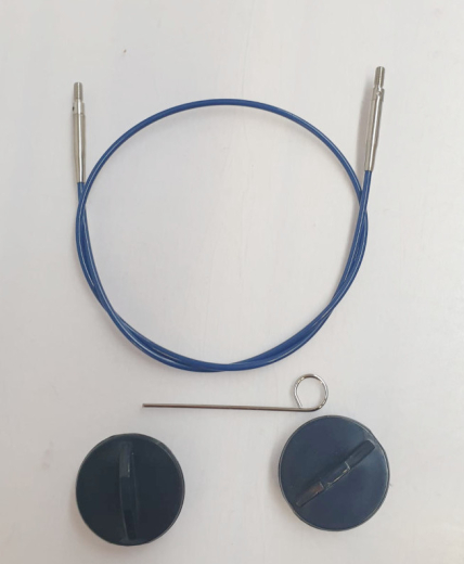 Lykke Swirl Seil - 40 cm blau