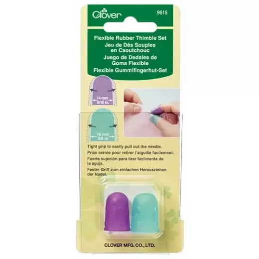 Clover Flexible Gummifingerhüte-Set