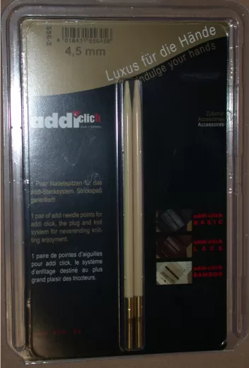 addiClick Tips Bamboo - 3,75 (US 5)
