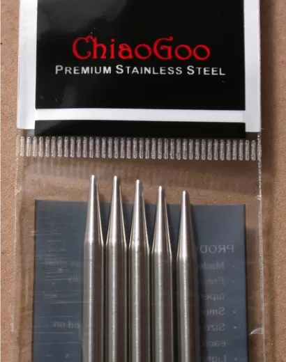 ChiaoGoo Nadelspiel Stahl 15 cm - 2,0