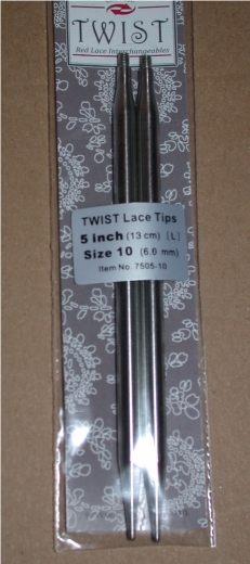 ChiaoGoo 5 Tips Twist 7,0 (US 10.75)