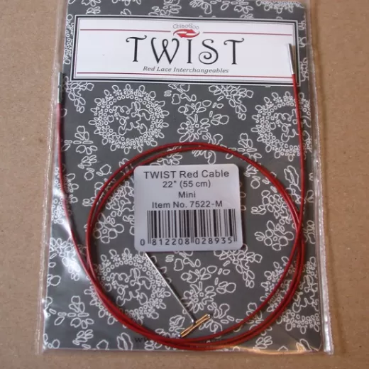 ChiaoGoo Twist Cable red - M 20 cm