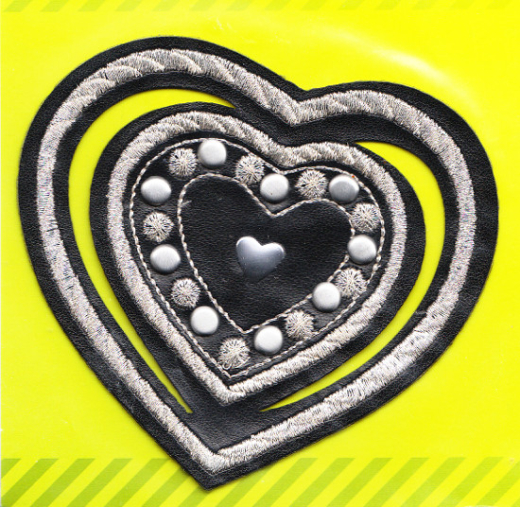Applique Heart with Nailheads