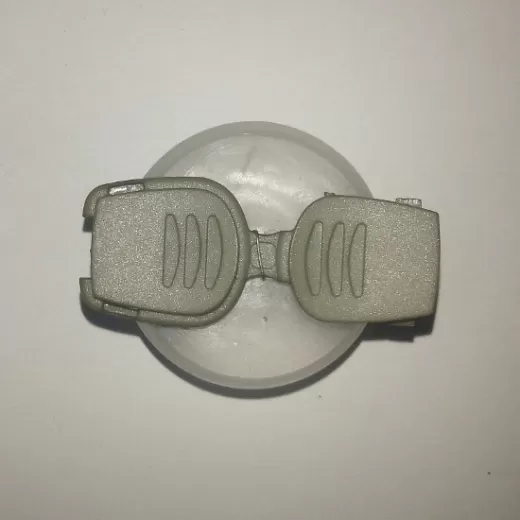 Cord End Stopper 20 mm grey