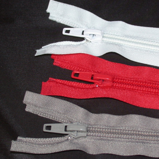 Zipper for Knitwear 40 cm - red
