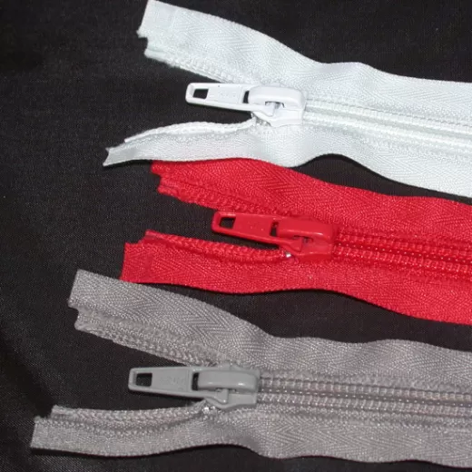 Zipper for Knitwear 60 cm - brown