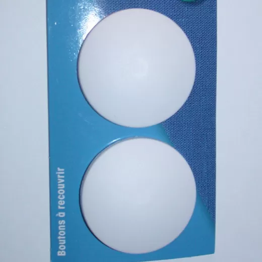 Beziehbare Knöpfe Kunststoff 19 mm