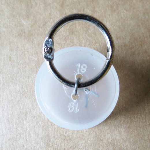 Schlüsselringe Metall 20 mm