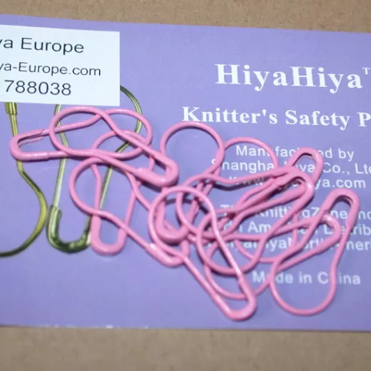HiyaHiya Safety Pin Stitch Markers - pink