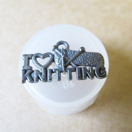 Charms - I love knitting